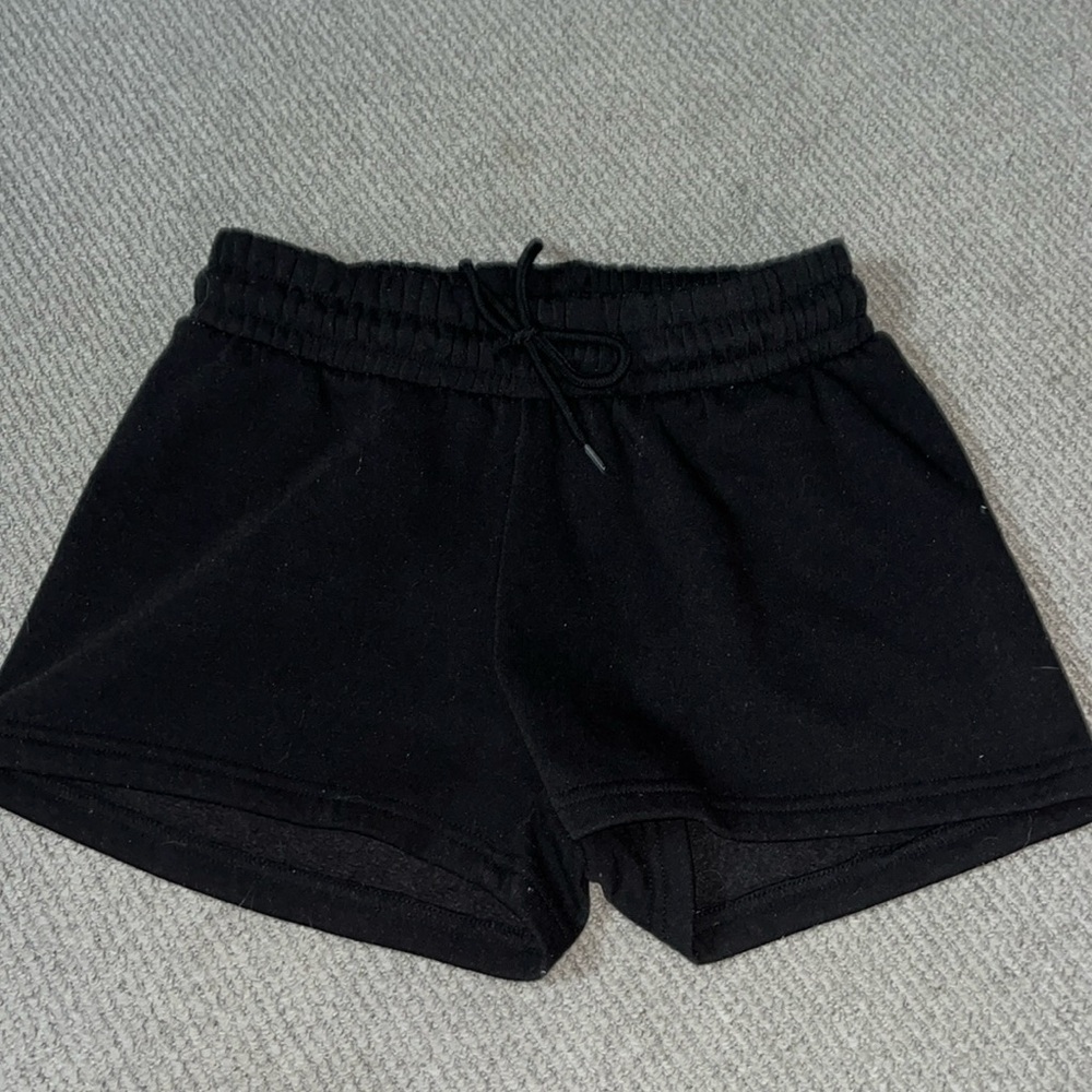 Black Sweat Pj Shorts